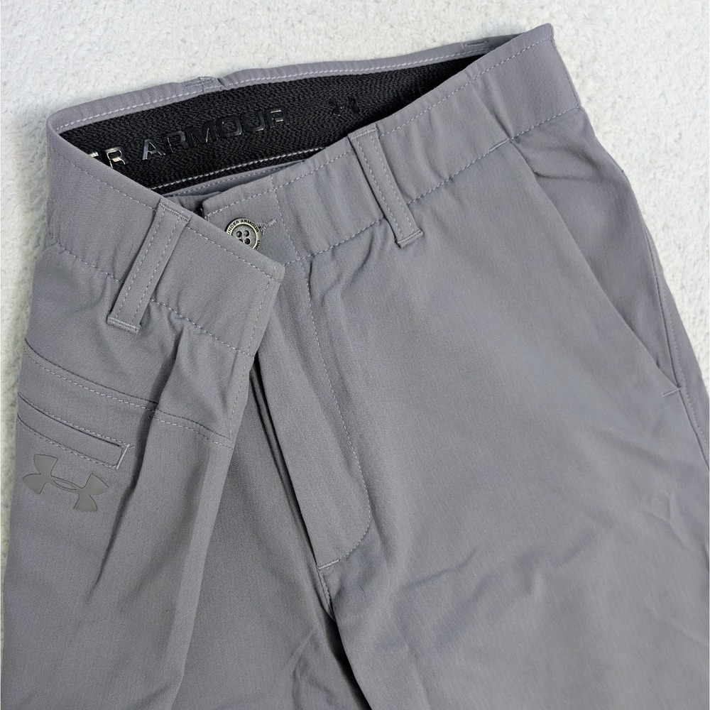 Under Armour The Showdown Golf Pants Match Play Nylon‎ Stretch Gray 30x32
